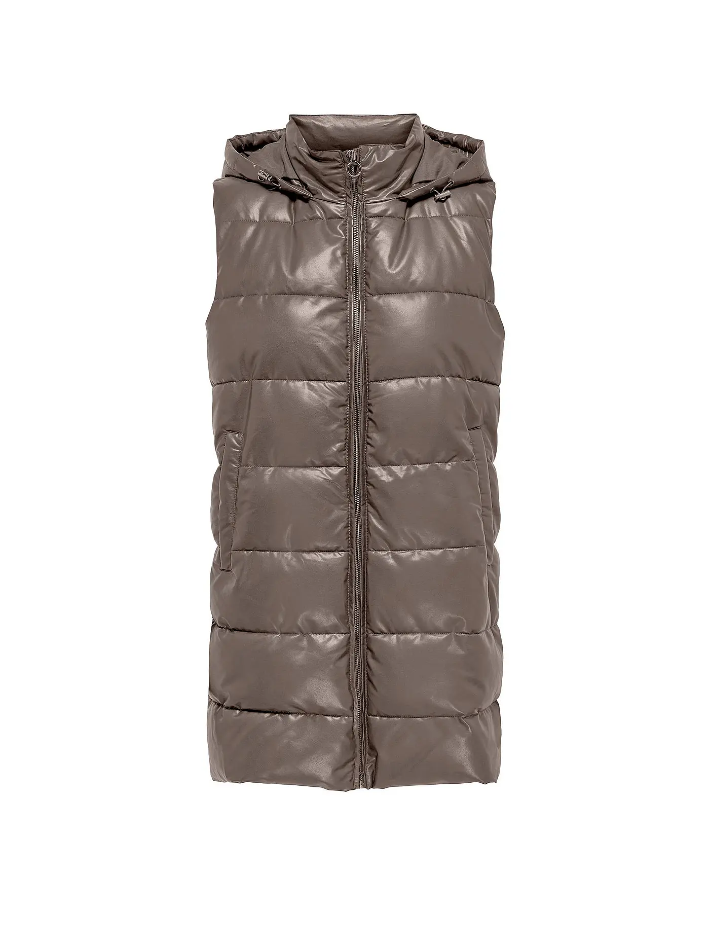 ONLY | Steppgilet ONLNEWANJA | hellbraun